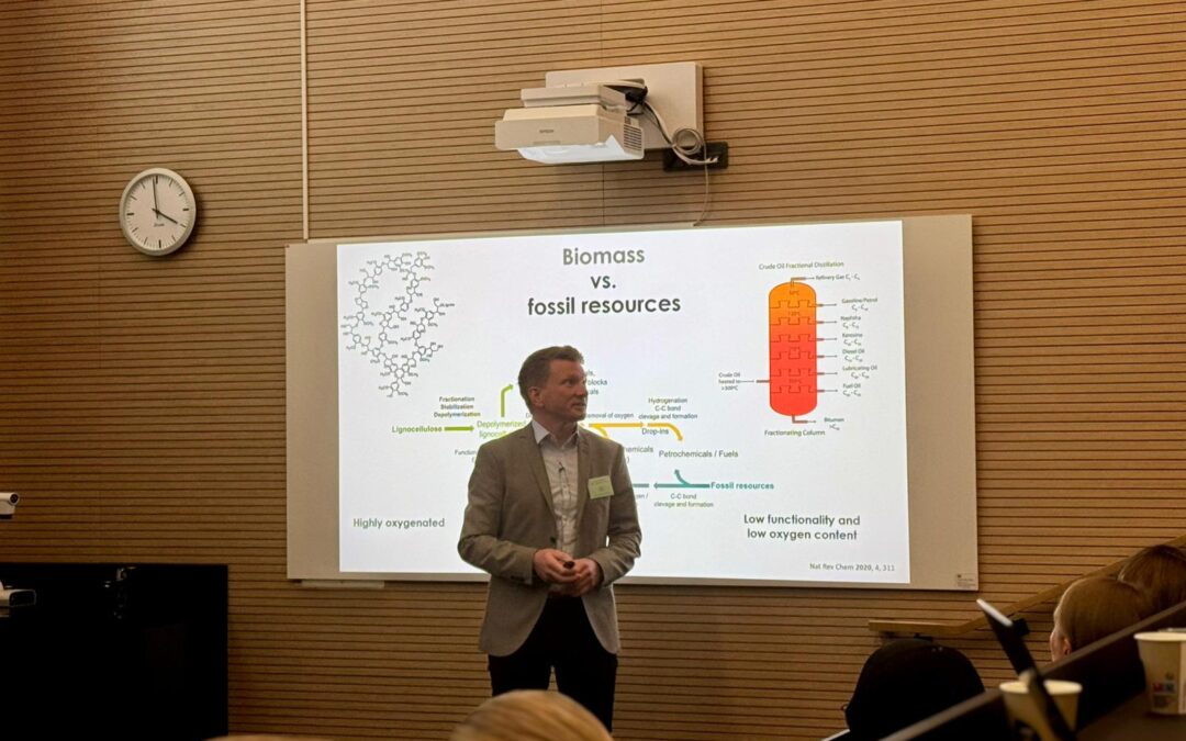 Johan Gising invited speaker and panel participant at Lignin Workshop 2025