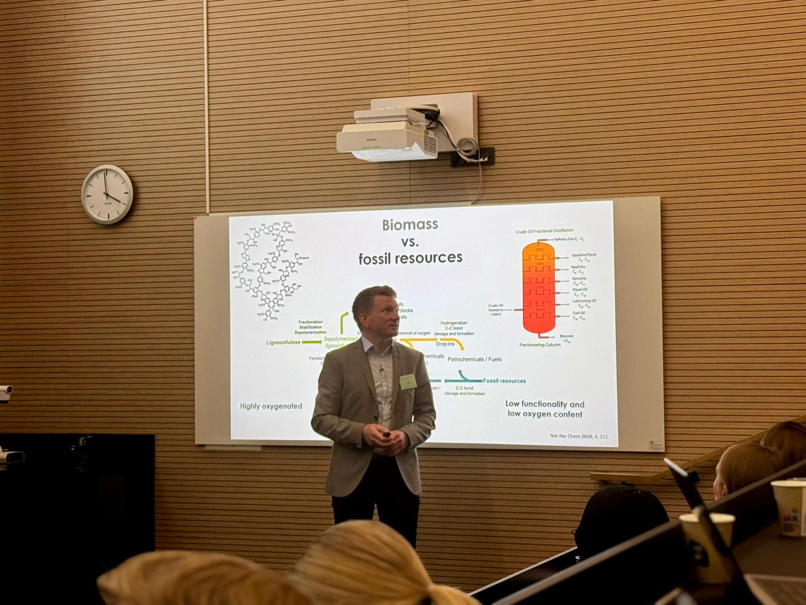 Johan Gising invited speaker and panel participant at Lignin Workshop 2025