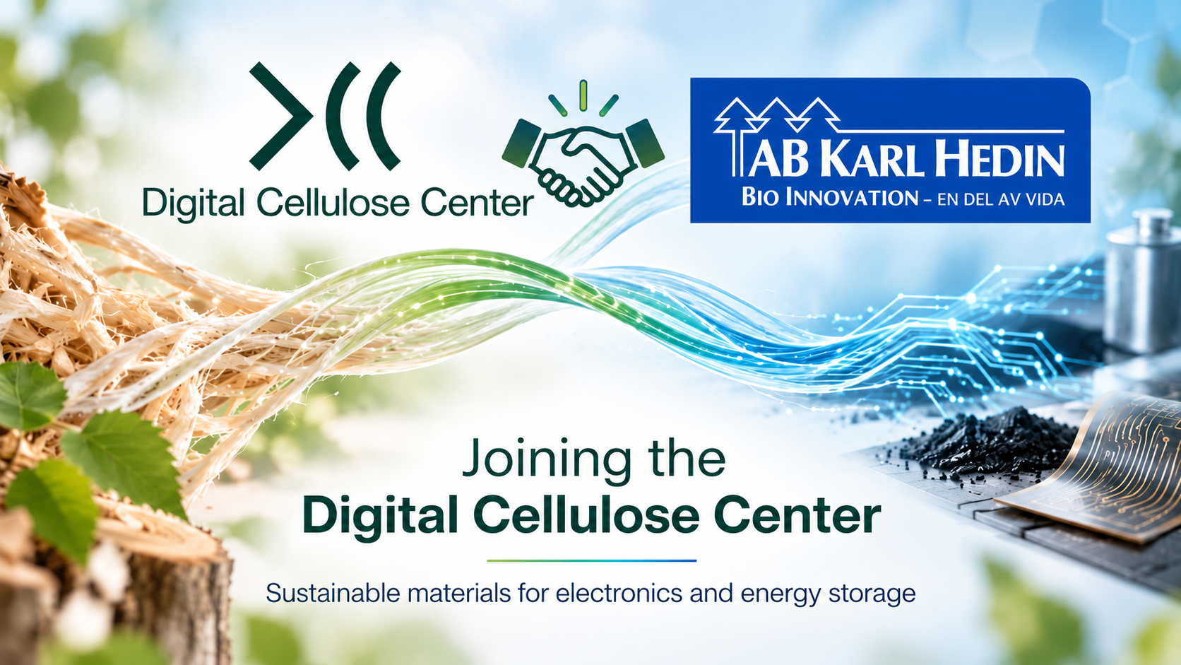 New Collaboration in Sustainable Electronics and Energy Storage